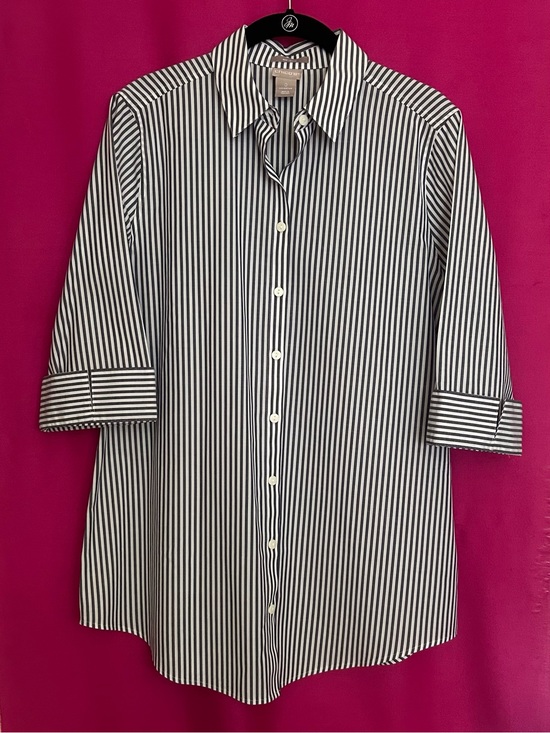 Chico's Tops - Chico’s No Iron Striped Shirt